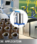 Industrial Powerhouse Electric Powder Coating Machine Equipped With Electrostatic Spray Gun For Slick Metal Results Featuring Badass Long Lasting Rust Defense And Corrosion Resistance in use with various applications.