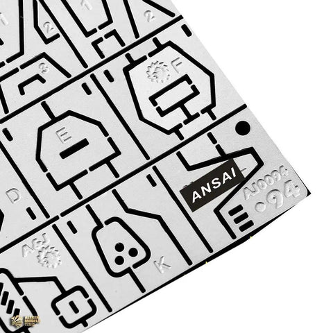 Hella Durable 36 Piece Stainless Steel Hobby Detailing Set With Slick Carving Rulers Scribe Markers And Top Shelf Drill Hole Stencils For Scale Gundam And Military Model Kits Crafting, metal drill stencils layout.