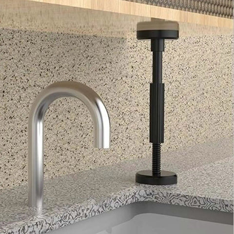 Adjustable Height Furniture Leg With Anti Shake Foot Nylon Rustproof Sink Support Leg beside kitchen faucet