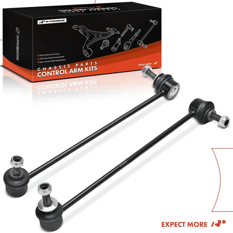 2 Pack Front Sway Bar Links For BMW 5 Series 525i 530i 535i 545i 550i M5 2004 2010 Front Stabilizer End Links Kit with packaging