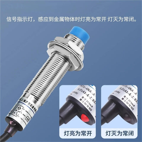Inductive Proximity Sensor Switch NPN PNP DC 6 36V 4mm Sensing Distance For Metal Detection Iron And Steel Built Tough