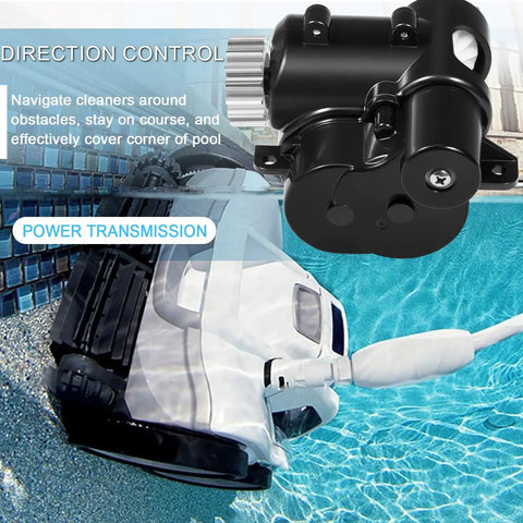 R0837300 Gearbox Assembly Fits Polaris Quattro P40 And Sport Pressure Side Automatic Pool Cleaners Replacement Boost Direction Smooth Navigation Easy Install Durable Gearbox Performance