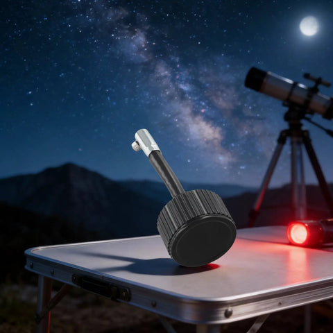 Astronomical Telescope Trimmer Lever Rod With Anti Slip Hand Wheel And Safety Lock Rugged Aluminum Alloy Build For 130EQ 114EQ 127EQ