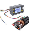 Beefy CNC Voltage Power Supply 20A 1200W Constant Voltage Bucking Module with digital display and cooling fan for 48V to 60V output.