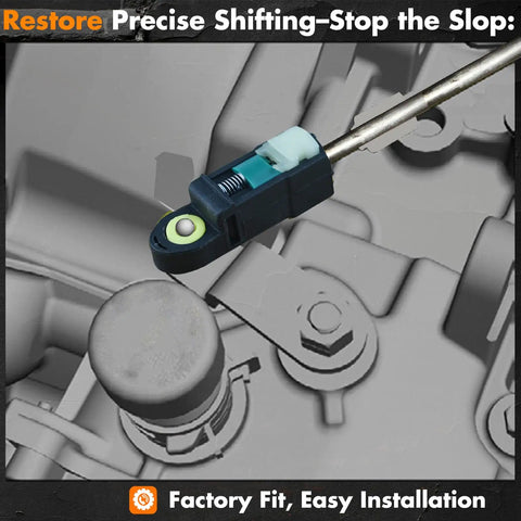 Transmission Shifter Cable Bushing With Cap For Precise Smooth Shifting And Quiet Operation In Cars And Trucks Durable BeefedUp Direct Fit Replacement Part KV6Z 7K340 A installed on shift cable