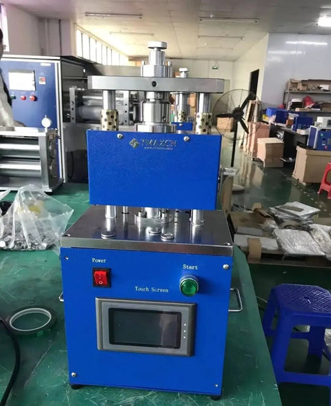 No Fuss Heavy Duty Electric Coin Cell Battery Crimping Machine For Cr2016 Cr2025 Cr2032 Button Assembly with touch screen