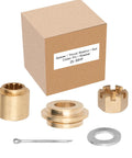 Propeller Installation Hardware Kit For Yamaha Outboard 60-85 Hp With Thrust Washer, Spacer, Washer, Nut, Cotter Pin Included