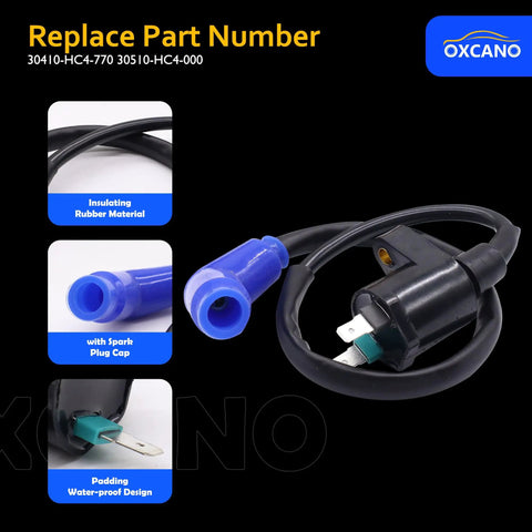 Ignition Coil Spark Plug CDI Box For Honda FourTrax 300 TRX 300 2x4 1989 1990 1991 1992 1993 And TRX 300FW 4x4 Replacement Parts