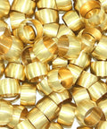Beduan brass compression sleeves (ferrules) for 3/8 in tube OD, pack of 40.