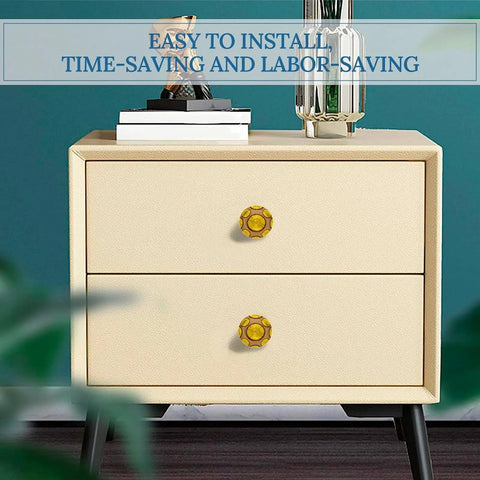 Two Pack Round Brown Wood Ring Cabinet Knobs With Screws Stainless Steel Kitchen Cupboard Handles Decorative Dresser Drawer Knob