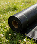 Heavy Duty Weed Barrier Landscape Fabric For Garden Beds And Landscaping, Woven Polypropylene Ground Cover Geotextile roll on grass