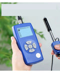 Hardness Tester Durometer For Steel And Metal With Dual Coil Digital Probe And Multiple Probe Options, Converts To HRA HRB HRC HL HV HB HS held with probe