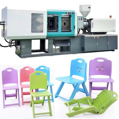 Pro Level Hydraulic Injection Molding Machine For Plastic Chair And Home Goods Fabrication Customizable Multi Material Setup Factory Workhorse That Grinds All Day Without Breaking A Sweat with colorful plastic chairs.