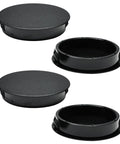 2 Inch Plastic Hole Plugs Flush Type Panel Snap In Locking Door Shelf Hole Cover For Round Drilling Holes Set Of 4