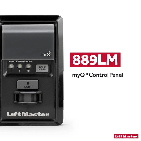 Smart MyQ Internet Gateway And 889LM Control Panel For Garage And Gate Openers Multi Device Control For Up To 16 Devices Remote Status Check Plug And Play Setup And Quick Programming Connects Lights And Doors WiFi Garage Hub