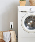 20 Amp Tamper Resistant NEMA 6-20 Wall Receptacle Beefy Commercial Grade Single Outlet 250 VAC UL Listed in laundry room