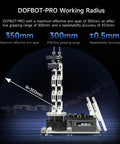 DOFBOT-PRO 6DOF Programming Robotic Arm Kit With 3D Adaptive Gripping And Embodied Intelligence Pro Grade AI Model