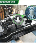 Mower Deck Spindle Kit For Husqvarna YTH22V46 YTH20K46 YTA22V46 YTH18K46 2346XLS Lawn Mower Parts Includes 2 Spindles 2 Pulleys And Belt