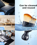 Soft Bristle Car Detail Brush For Interior And Exterior Dusting Cleans Dash Vents And Surfaces Without Scratching in water