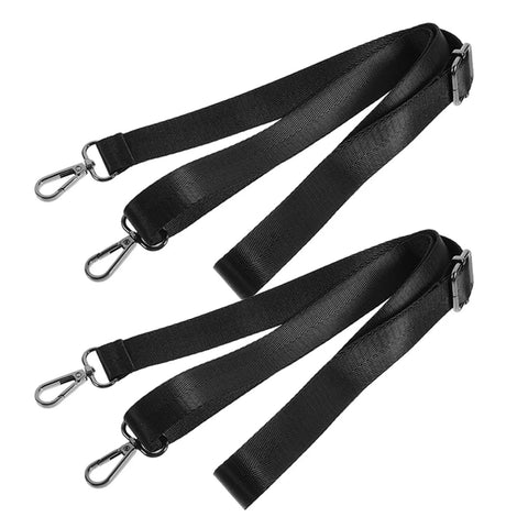 Two Pack Horse Blanket Leg Straps With Elastic Fit And Durable Metal Buckles For Riding And Training on white background