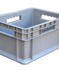 Multi Tier Stacking Cart With Small Bins For An Ultra Slick Workshop Setup heavy duty gray plastic storage bin with handles