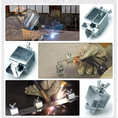 Grab These Super Handy 8 Pcs Sheet Metal Butt Welding Clamps Perfect For Truck And Car Door Skin Panels Rustproof Positioners for securing metal during welding.