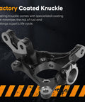 Front Left Steering Knuckle Wheel Bearing Hub Assembly That Fits Subaru Forester 2009-2014, Impreza 2008-2014, product close-up