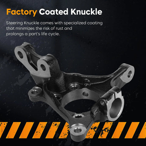 Front Left Steering Knuckle Wheel Bearing Hub Assembly That Fits Subaru Forester 2009-2014, Impreza 2008-2014, product close-up