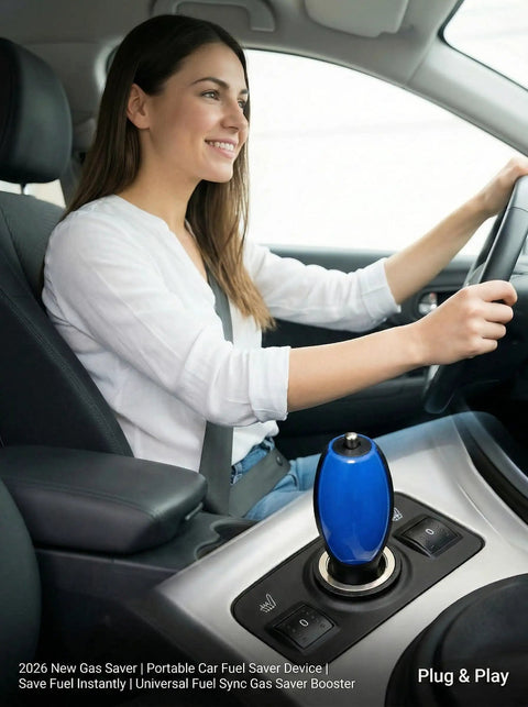 Ultimate Car Fuel Saver Device For Cars And Trucks, Portable Plug In Gas Economizer Installed in Car Interior