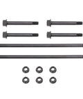 Front A Arm Bushing Bolts Nuts Kit For Yamaha Banshee 1991 2006 YFZ350 with multiple steel bolts and nuts, rust resistant black finish