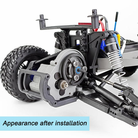 Installed Metal Spur Gear 86T 48P in 1 Tenth Slash 2WD Rustler Stampede Telluride RC Car for smooth power transfer