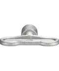 Tough Five Sixteenth Inch Sillcock Key for Outdoor Faucets, Heavy Duty Steel Plumbing Tool, front view showing easy grip handle