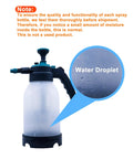 Half Gallon Garden Pump Sprayer With Extended Wand Handy Handheld Water Spray Unit Adjustable Nozzle For Lawn Care Plant Watering