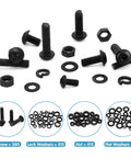 1625 Piece Metric Screws Bolts And Nuts Assortment Kit With Lock And Flat Washers M2 M3 M4 M5 Hex Socket Head Screws And Nuts