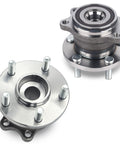 Rear Wheel Hub and Bearing Assembly Pair for Subaru Outback Legacy 2005-2009, 5-Lug, ABS, Fits Rear Axle, 512293 Replacement