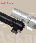 32mm F4 Guide Scope With Integrated Helical Focuser And Doublet Lens For Precise DSO Imaging, black metal construction