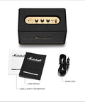 Acton III Bluetooth Home Speaker Delivers Room Filling Sound With Easy Pair And Play, accessories displayed.