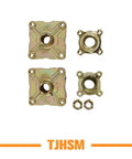 Components of 32 Inch Live Rear Axle Kit Replacement For DIY Go Karts Quad Bikes And Drift Trikes Heavy Duty Metal Axle
