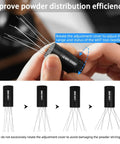 Espresso Distribution Tool With Magnetic Stand And Adjustable 0.4mm Stainless Needles For Even Extraction Break Clumps
