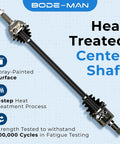 Front Right CV Axle For 2000 2001 2002 2003 Nissan Maxima, Also Fits Infiniti I30 I35 With Automatic Transmission, Beefy OEM-Style Drive Shaft Replacement, 968mm Length, 29 Inner Spline, 2 Outer Spline heat treated center shaft