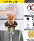 Glass Rinser For Sink, SUS 304 Stainless Steel Cup Washer, Kitchen Accessory, Brushed Nickel Finish, Hand Rinsing Glass