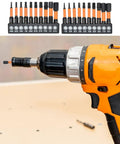 Versatile 20-piece Allen Wrench Bit Set Featuring S2 Steel Metric And Inch Hex Drill Kit For Heavy Duty Fastener Work, Perfect For Pro Mechanics Hitting All Your DIY Projects Without Hassle Or Fumbling With Multiple Tools. 20-piece S2 steel hex bit set in metric and inch sizes in drill and rack