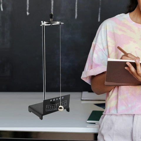 Hands On Pendulum Physics Experiment Kit For Classroom And Homeschool Use with student observing