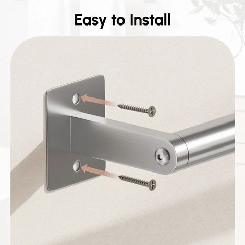 Brushed Nickel 5 Piece Bath Accessory Set With 18 Inch Towel Bar And 12 Inch Hand Towel Bar Wall Mounted SUS304 Installation