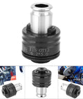 GT12 Compact Tapping Collet Chuck For Drill Accessories with top notch torque control, black and silver, M8 size