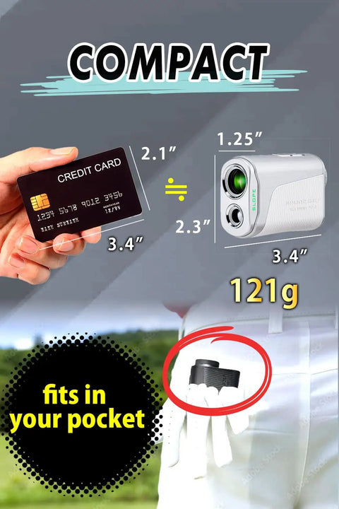 Pocket Friendly Golf Laser Rangefinder With Slope Toggle And Pin Lock Mode Delivers Dead On Readings Up To A Fresh 1000 Yards Across Any Fairway Featuring Crisp Lcd Screen And Super Dope Black Build For Weekend Warriors