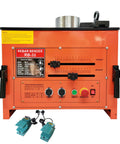 Built Tough Electric Rebar Bender Cutter, 3000W Hydraulic Steel Bar Bending Machine for 1/4 to 1 inch, front view with controls.