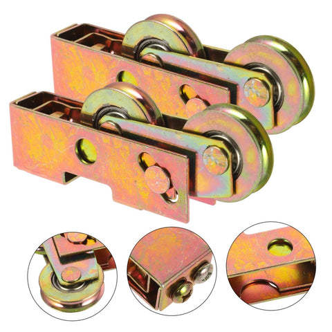 Heavy Duty Steel Roller Pulleys For Sliding Doors And Windows, low noise, easy to install, smooth glide, steel material, product view