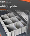 End Mill Organizer Cabinet For Cnc Tools And Consumables Drawer Type Storage In Cold Rolled Steel Heavy Duty Tool Holder And Classification Rack For Workshop with partition plates