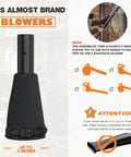 Universal Gutter Cleaning Attachment For Leaf Blowers Clean Gutters From The Ground No Ladders Needed Reaches About Eleven Feet